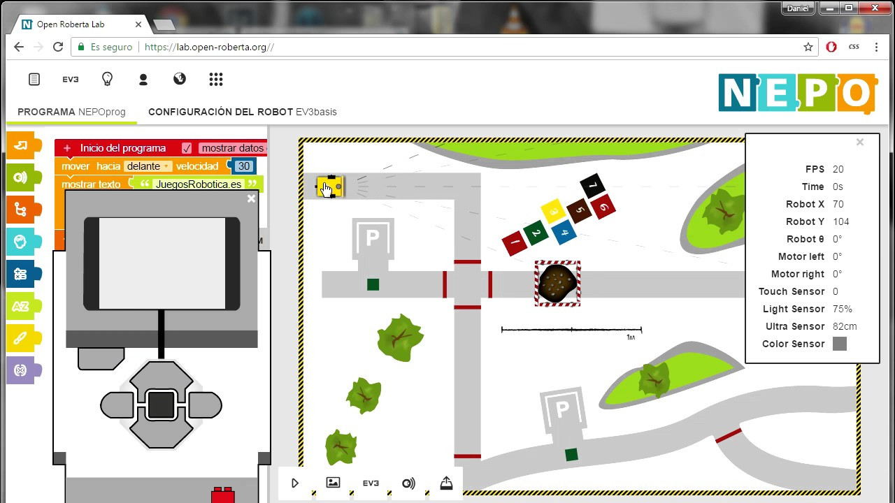 Open-Roberta 로봇(시뮬레이터 부터 LEGO(EV3, NXT), micro:bit, Arduino 등)